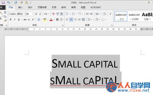wordСʹдĸsmall capitals